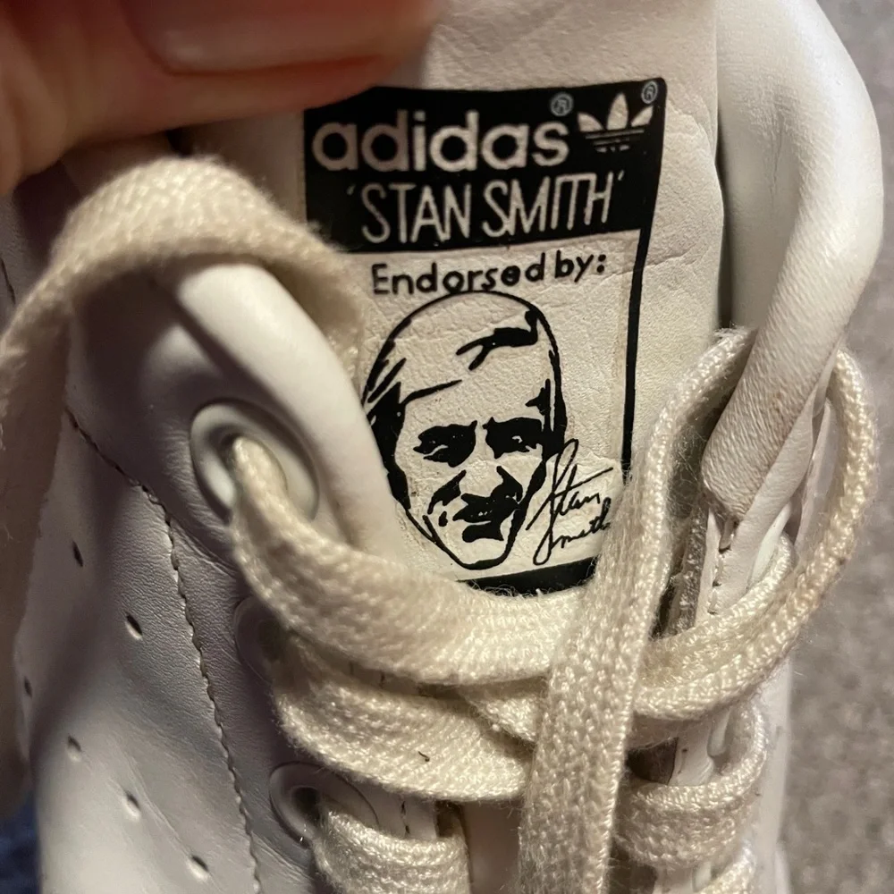 Stan Smith White Adidas Sneakers - Picture 1 of 7